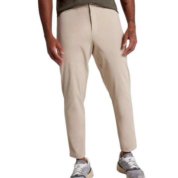VRST Other - VRST Limitless Performance Pants Mens XL Khaki Slim Fit Tapered Pant Stretch New